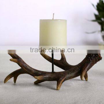 2015 latest style wedding decorations Retro and Europe resin antique candle holders for wedding decorations from China