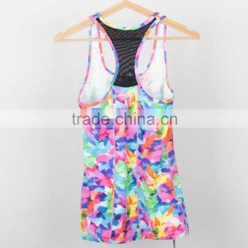 (Trade Assurance/OEM/ODM ) AU Market Stylish Digital Printed Cotton Women Sexy Casual Top Tank photo-2