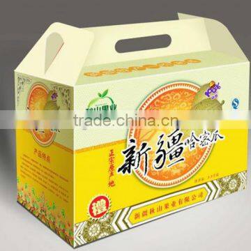 Color printing fruit corrugated paper box