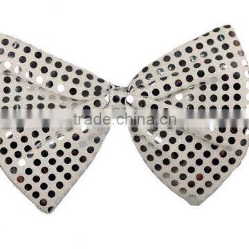 Huge sequin clown bow tie party costume accessory