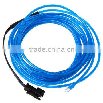 3M Water Resistant LED Strips Fleible Neon Light EL Wire Rope Tube with Controller for Indoor and Outdoor Lighting