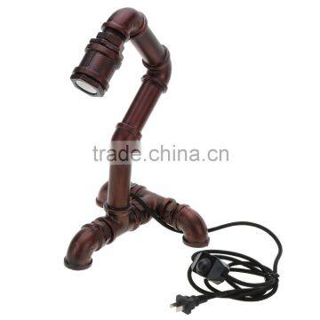 Vintage Edison Table Lamp Light Vintage Table Lamps Personalized Water Pipe Desk Lamp AC 220V / 110V For E27 Edison Bulb