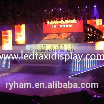 Express Magic Show Animation Flexible Transparent Xxx Photos Led Displays / Flexible Led Curtain Display photo-4