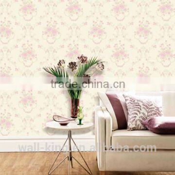 beautiful small flower designs warm color wall covering