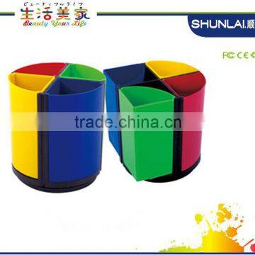 School stationery and promotional plastic desk pen holder