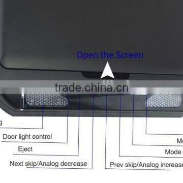 13.3inch Car Roof Mount Dvd Player Car Tft Lcd Roof Mounted Monitor tv Usb photo-5