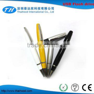 2015 promotional pen shape usb flash drive 2.0 with high quality