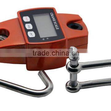 Chinese Manufacturer High Quality Mini Portable Crane Scale 300kg 0.1kg LCD Digital Electronic Hook Hanging Scale photo-4