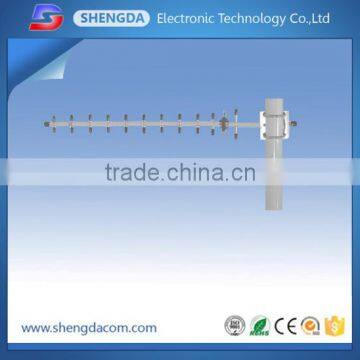 12 elements 12db 2.4ghz wifi yagi antenna / wifi wireless antenna 30km for indoor and outdoor with Trade Assurance