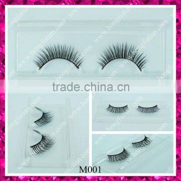 Top quality primier mink fur eyelash fake lashes wholesale price 2015