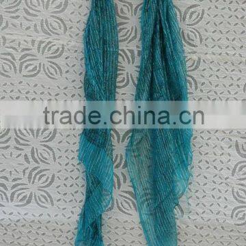 Silk Viscose Cotton Mix Softer Scarf photo-3
