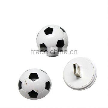 Sports football usb with keychain as new year giveaway