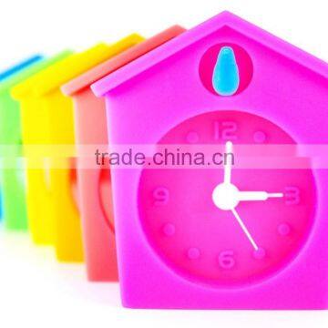 Candy Coloured Cheap Mini Silicone Azan Alarm Clock photo-2