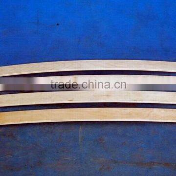 flat or curved bed slats