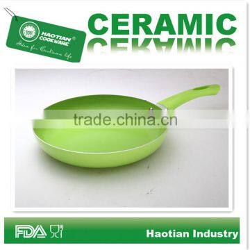 Aluminum Colorful Ceramic Frying Pan