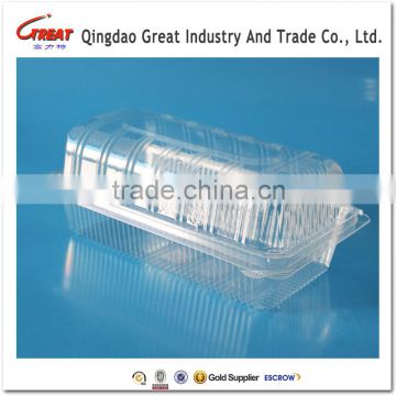 Disposable Clear Clamshell Cake Plastic Packaging Box                        
                                                Quality Choice