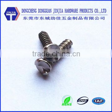 non-standard security screw nickel plating one way screw m2.85*12