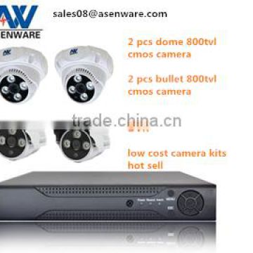 cctv dvr kit 4ch 800tvl indoor outdoor solution