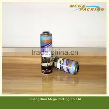 250ml aerosol tinplate can for car brake cleaner/Car Choke Cleaner/clean Foam All Purpose Spray Cleaner