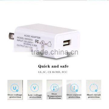 Economic Promotional Usb ac Power Adapter Home Wall Charger (MX520U) photo-3