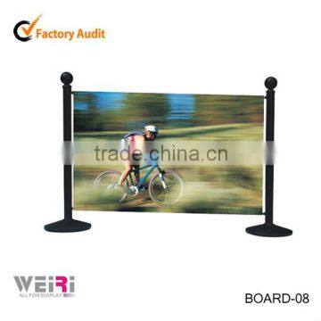 Portable Display Wall, Advertising Board Display Stand for Outdoor