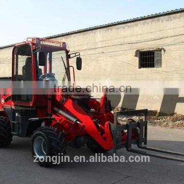 WOLF loader ZL10 1 Ton loader with 31x15.5-15 wider tires