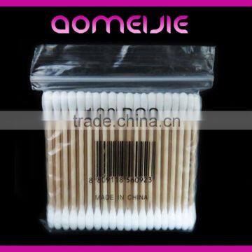 Cotton swabs cotton bud with wooden/plastic stick