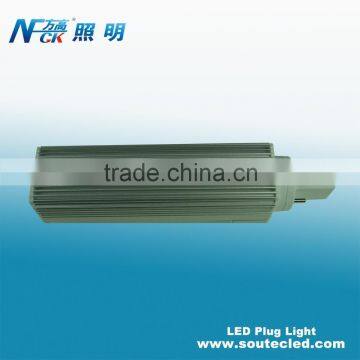 Replaceable Driver Design G24 E27 12w WW NW CW 110v 220v SMD Horizontal Plug LED Bulb photo-2