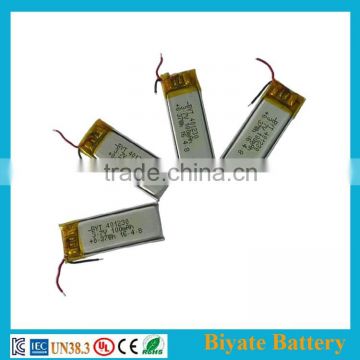 3.7v 100mah battery for rechargeable vacuum cleaner