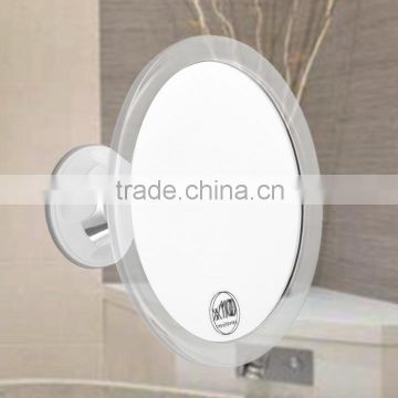 Transparent wall mounted makeup mirror, No Fog Wall mounted makeup mirror with swivel suction cup                        
                                                Quality Choice