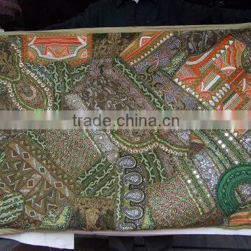 Wholesale Lots Of~Antiques Textiles Patchwork Thorws, Rugs, Tapestaries, Cushion Covers~Collectible From Pakistan, Afganistan, photo-6