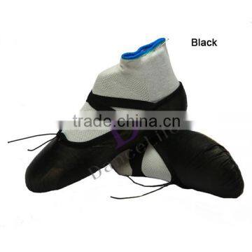 S5025 Folding Leather Ballet Shoes High Quality Suede Sole Dance Shoes for Cheap Folding Ballet Shoes photo-3