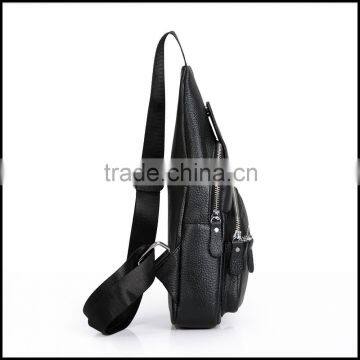 1729 New European Fashion Neutral Leather Chest a Layer of Leather on Behalf of Baotou photo-3