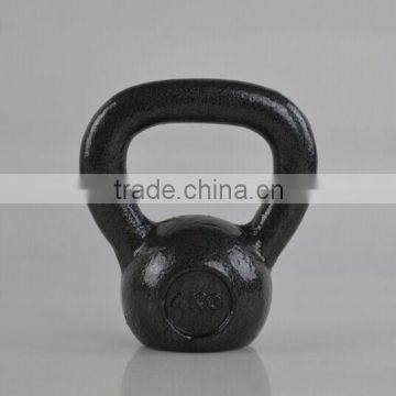 2kg 4kg 6kg 8kg 10kg cast iron Gray/ Black painted kettlebell factory