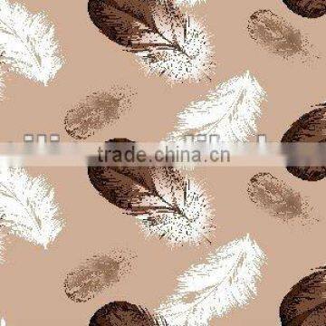 pigment printed 100% polyester fabric for bed sheet