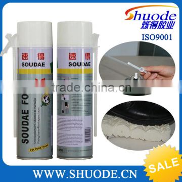 Free sample 300ml 500ml 750ml Expanding PU Foam spray raw materials                        
                                                Quality Choice
                                                                    Supplier's Choice