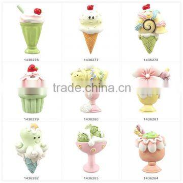 Resin Ice Cream Cone Shaped Magnet for Fridge photo-2