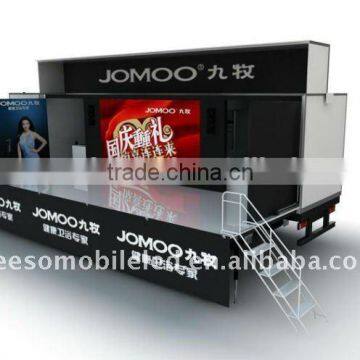 2015 YEESO Mobile stage container C40 , outdoor billboard , advertising container with led display screen for Brand promotion!