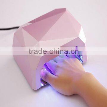 Professional Diamond Shape Ccfl Nail Lamp 12W Magnifying Lamp for Nail Salon Nail Art Machine