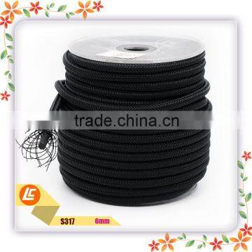 Black High Quality Braided Steel Wire Rope for Wholesale with cheap Price