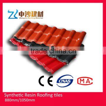 synthetic spanish pvc lamination plastic bamboo style roof sheet