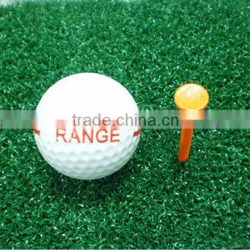 Cheap 2-piece small rubber range golf practice balls