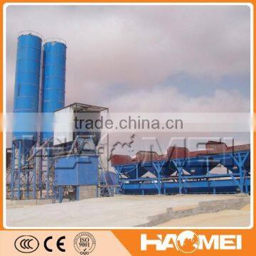 ISO9001 Approved HZS50 Concrete Batch Plant Cement Hopper