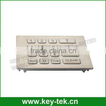 Flexible programmble dot matric long stroke metal keypad