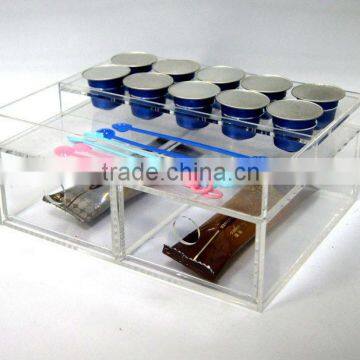 Acrylic Coffee Capsule /Tea Bag Storage Rack (Holder /Dispenser/ Box /Stand )