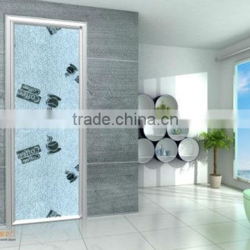 Cheap aluminum glass bathroom door waterproof