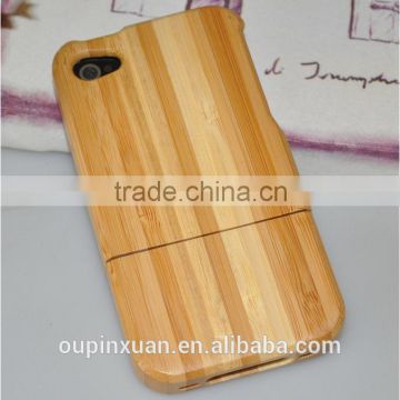 Low price promotion new product bamboo phone case ,Bamboo cell phone case