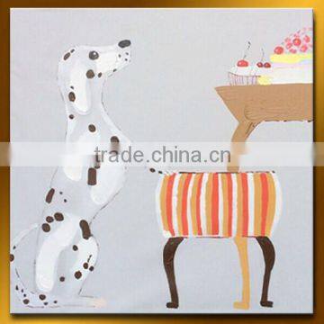 CTD-0084 Animal paintings handmade abstract oil painting