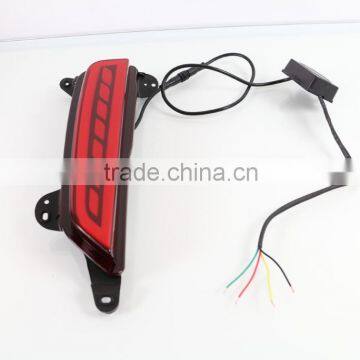 12V 5W Car LED Warning Lamp Brake Lamp Rear Bumper Light Turn Signal Rear Bumper Reflectors For Hyundai Creta IX25 2015 2016 Quality Choice photo-2
