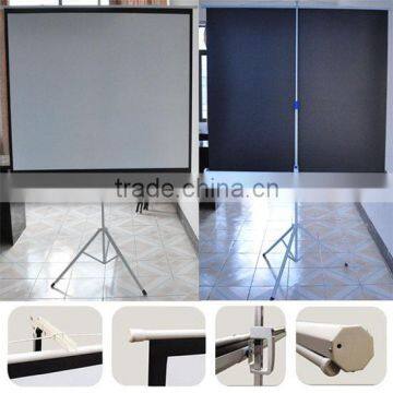 4:3 Tripod Stand Manual Projection Screen manufacturer 120inch